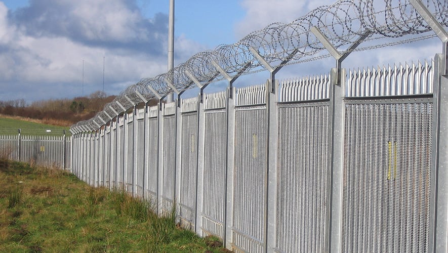 anti intruder security fence