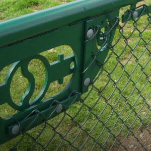 tennis court controlled gate entry